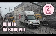 "Zabezpieczenie" terenu budowy ulicy w Krakowie