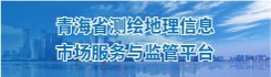 青海省测绘地理信息市场服务与监管平台