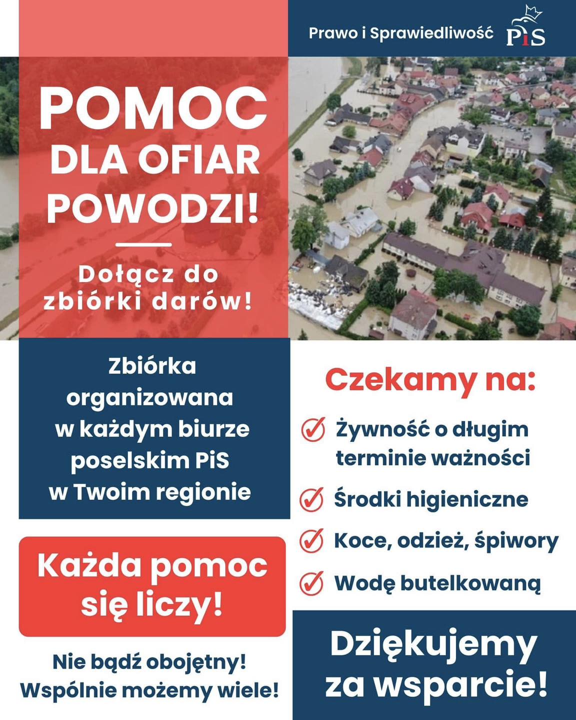 Pomoc jest cały czas potrzebna!