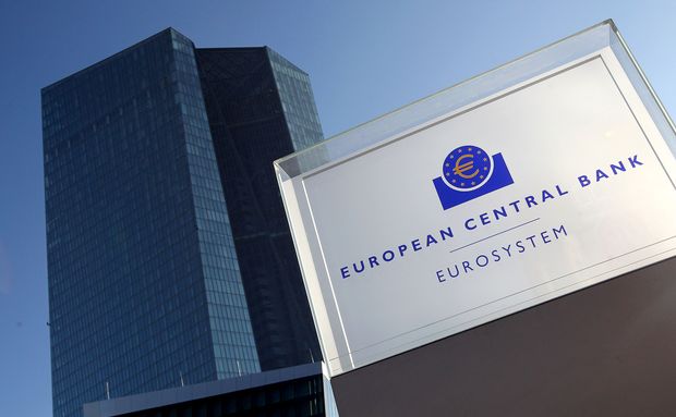 Fachada da sede do Banco Central Europeu (BCE), em Frankfurt, na Alemanha