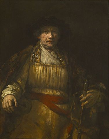 Rembrandt self portrait