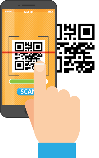 Mobile Scan QR code