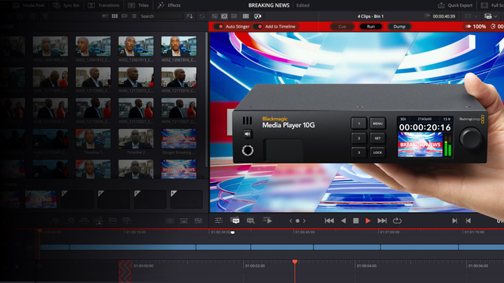 New Blackmagic Media Player 10G