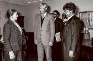 Simone VEIL, Nelson MANDELA, Winnie MANDELA