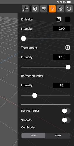 Material Panel