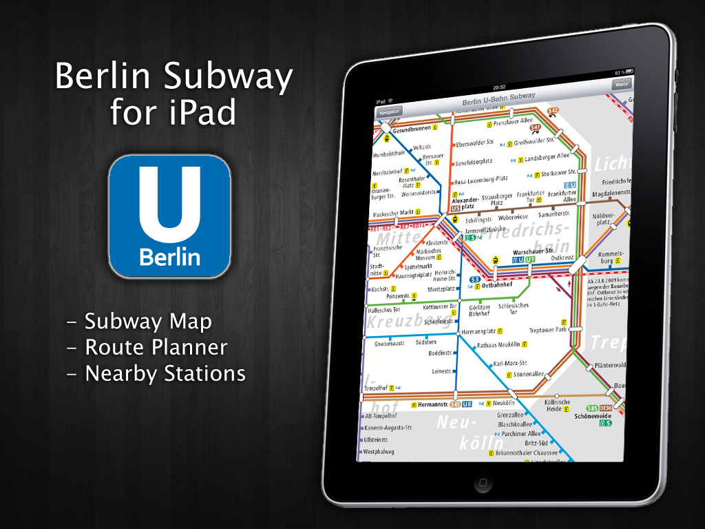 Berlin Subway for iPad