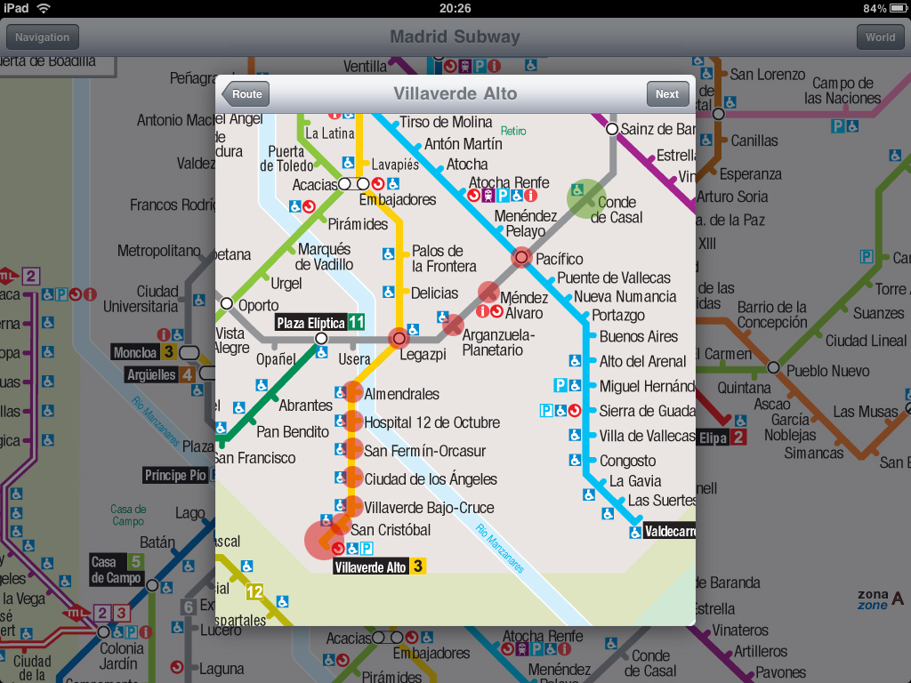 Metro Madrid for iPad