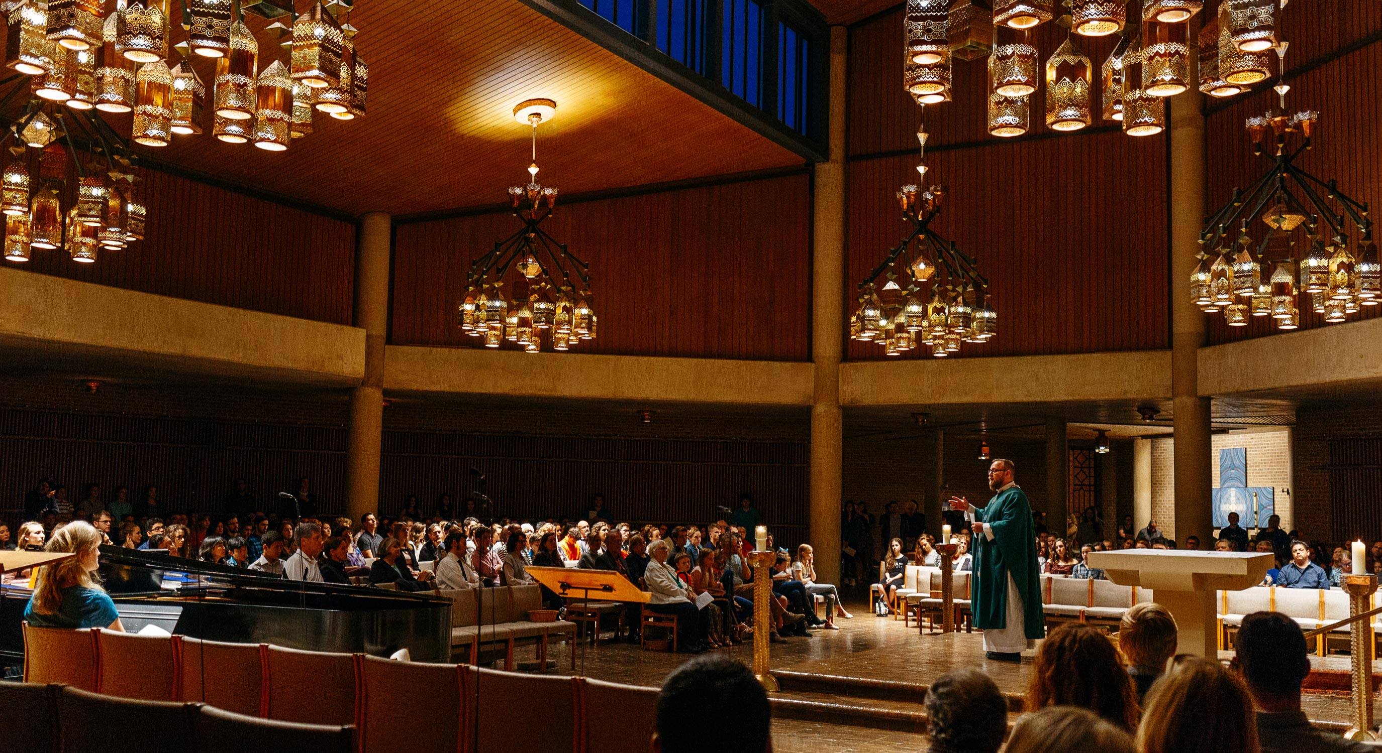 Church interior shot