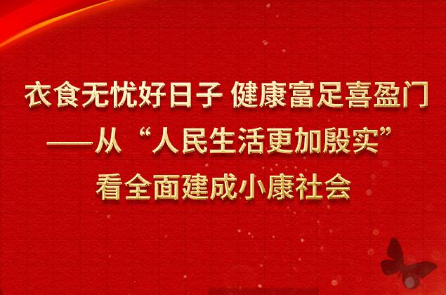 从“人民生活更加殷实”看全面建成小康社会